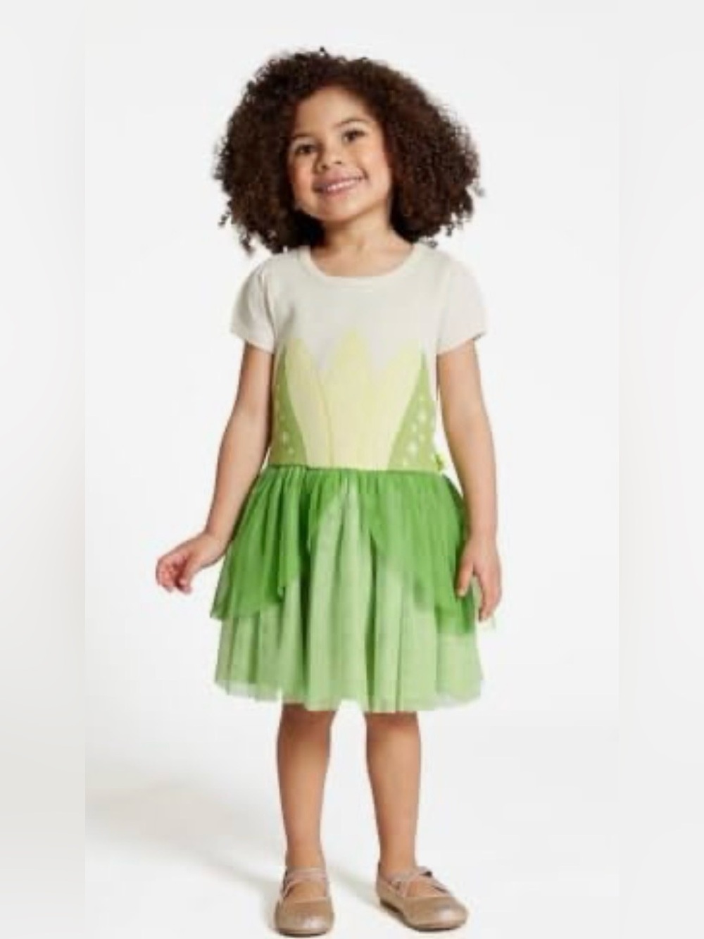 Disney Princess Tiana Princess and the Frog cosplay dress 3T NWOT